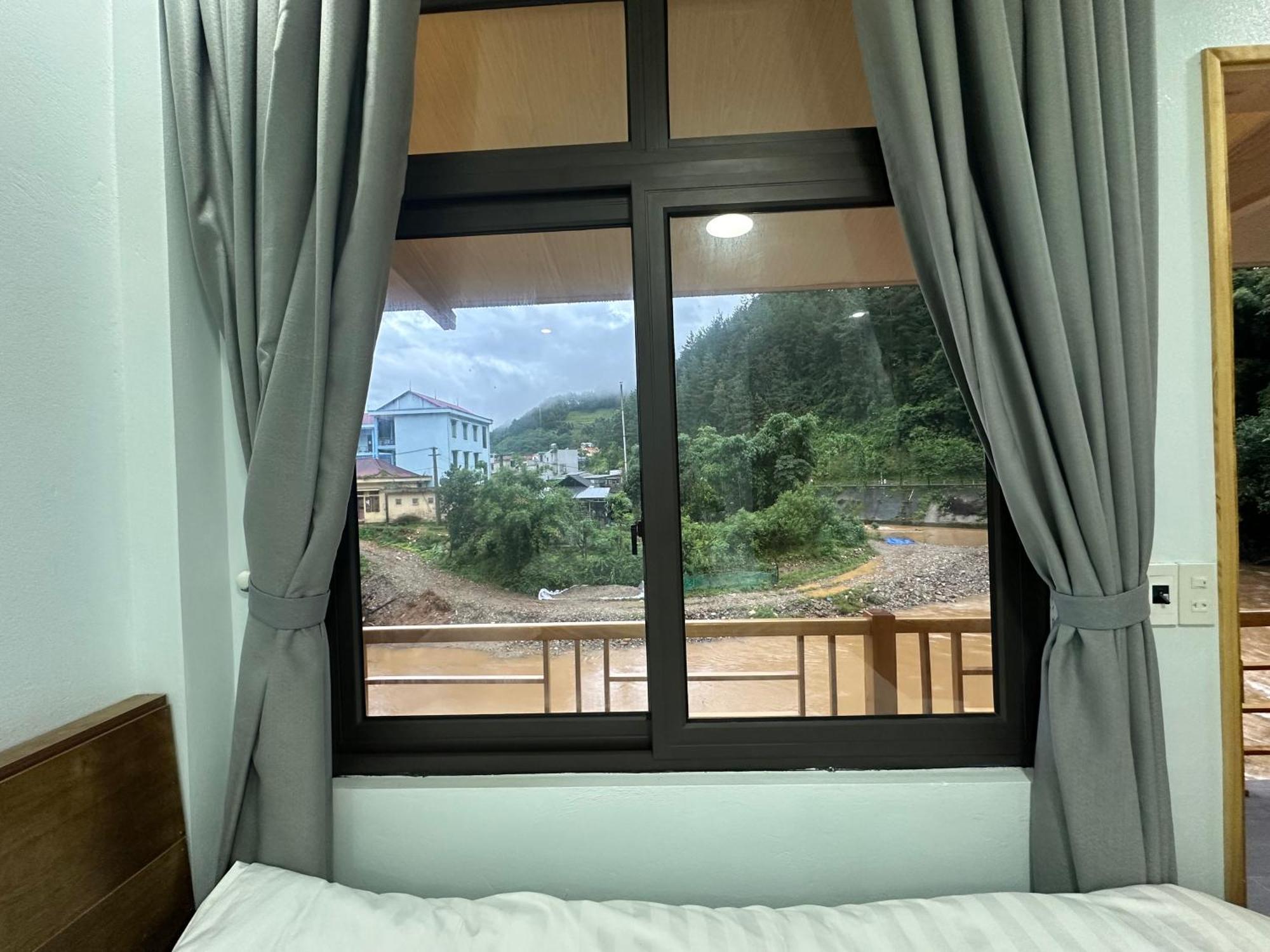 Nha Nghi Kim Dong Bed and Breakfast Mu Cang Chai Exteriör bild