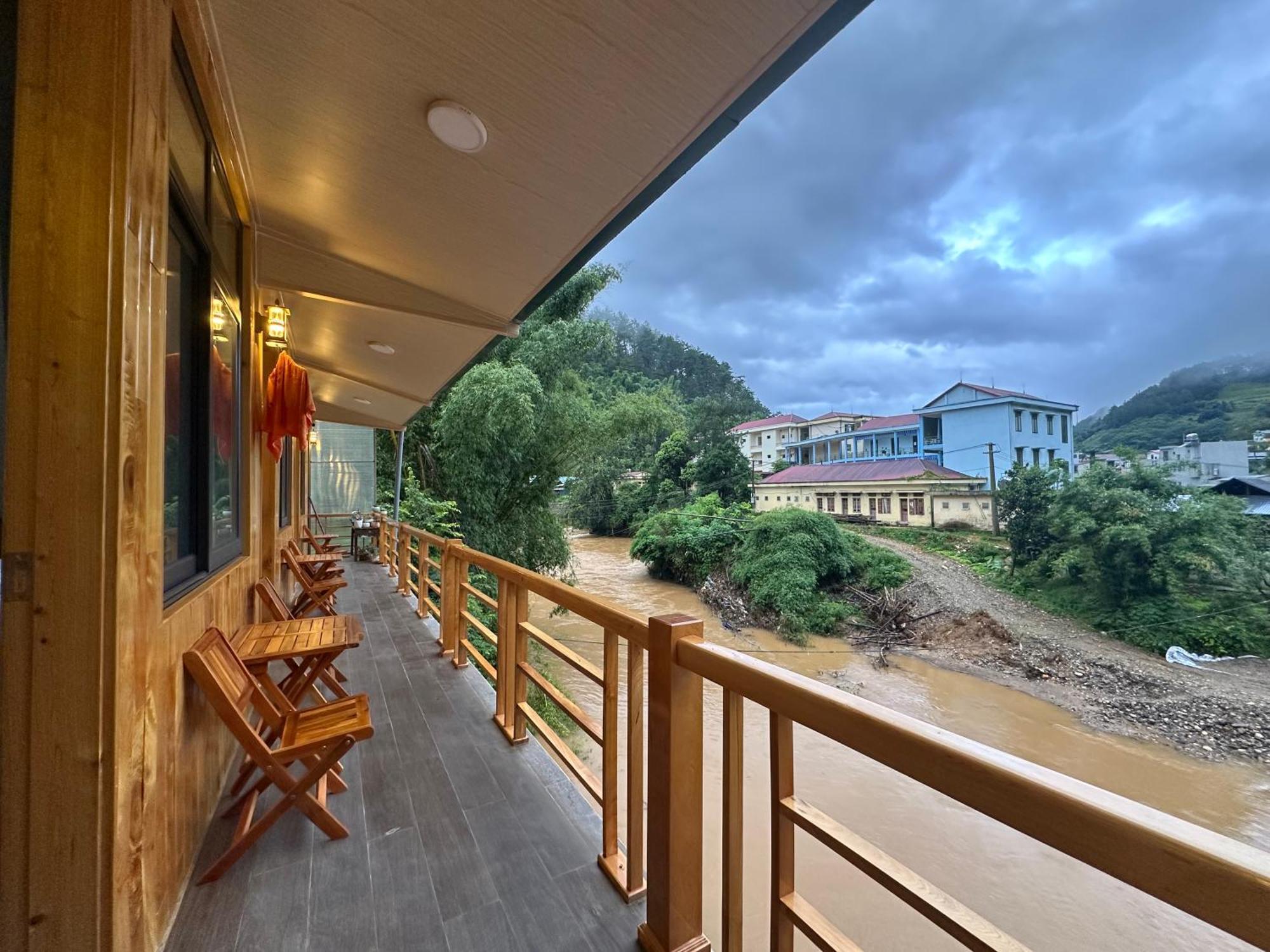 Nha Nghi Kim Dong Bed and Breakfast Mu Cang Chai Exteriör bild