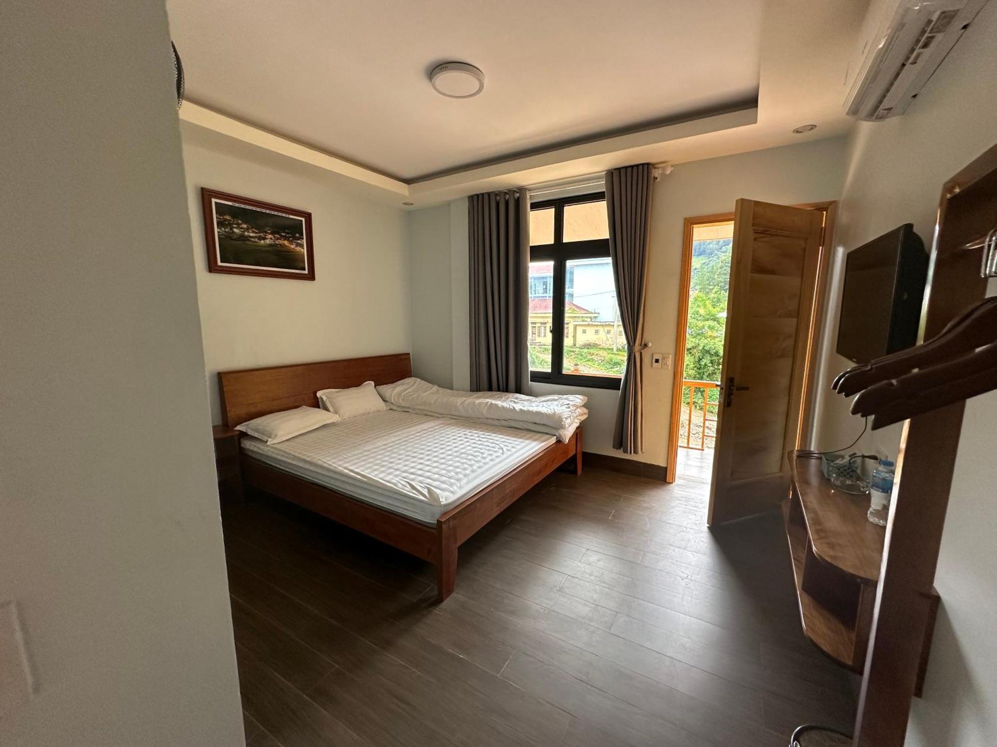Nha Nghi Kim Dong Bed and Breakfast Mu Cang Chai Exteriör bild